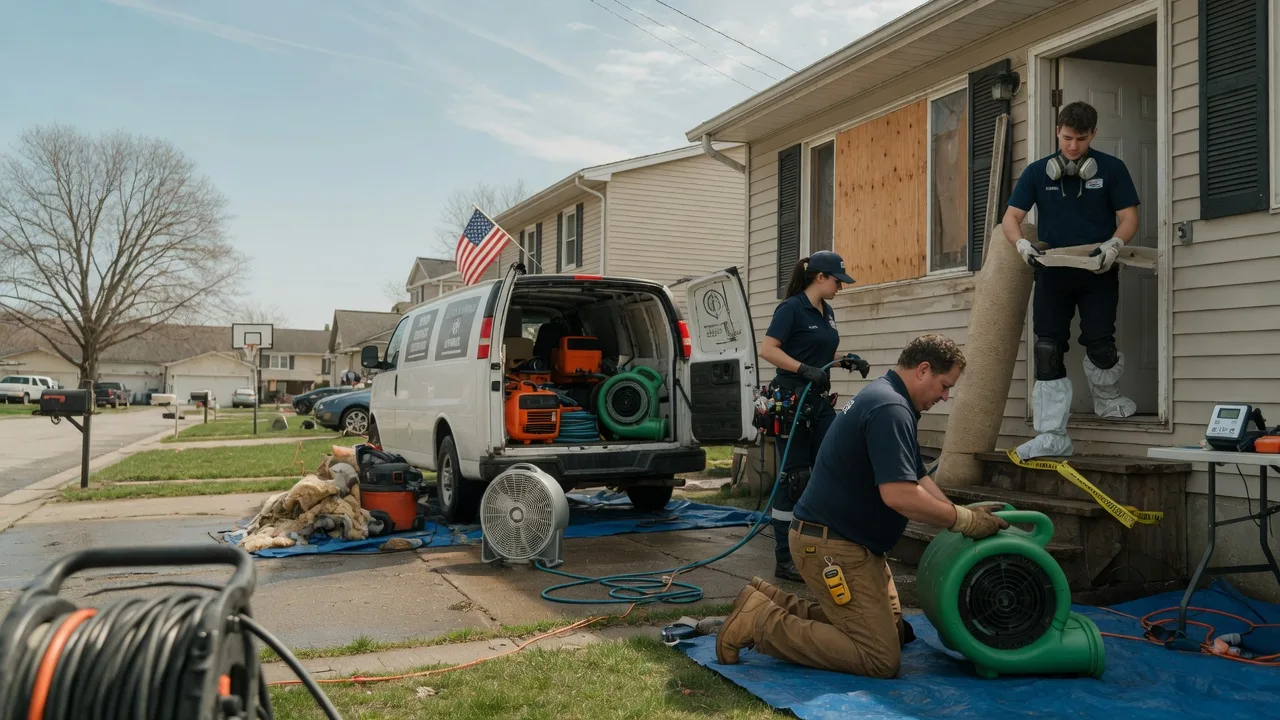 Water Damage Restoration in Morgantown, IN near me
